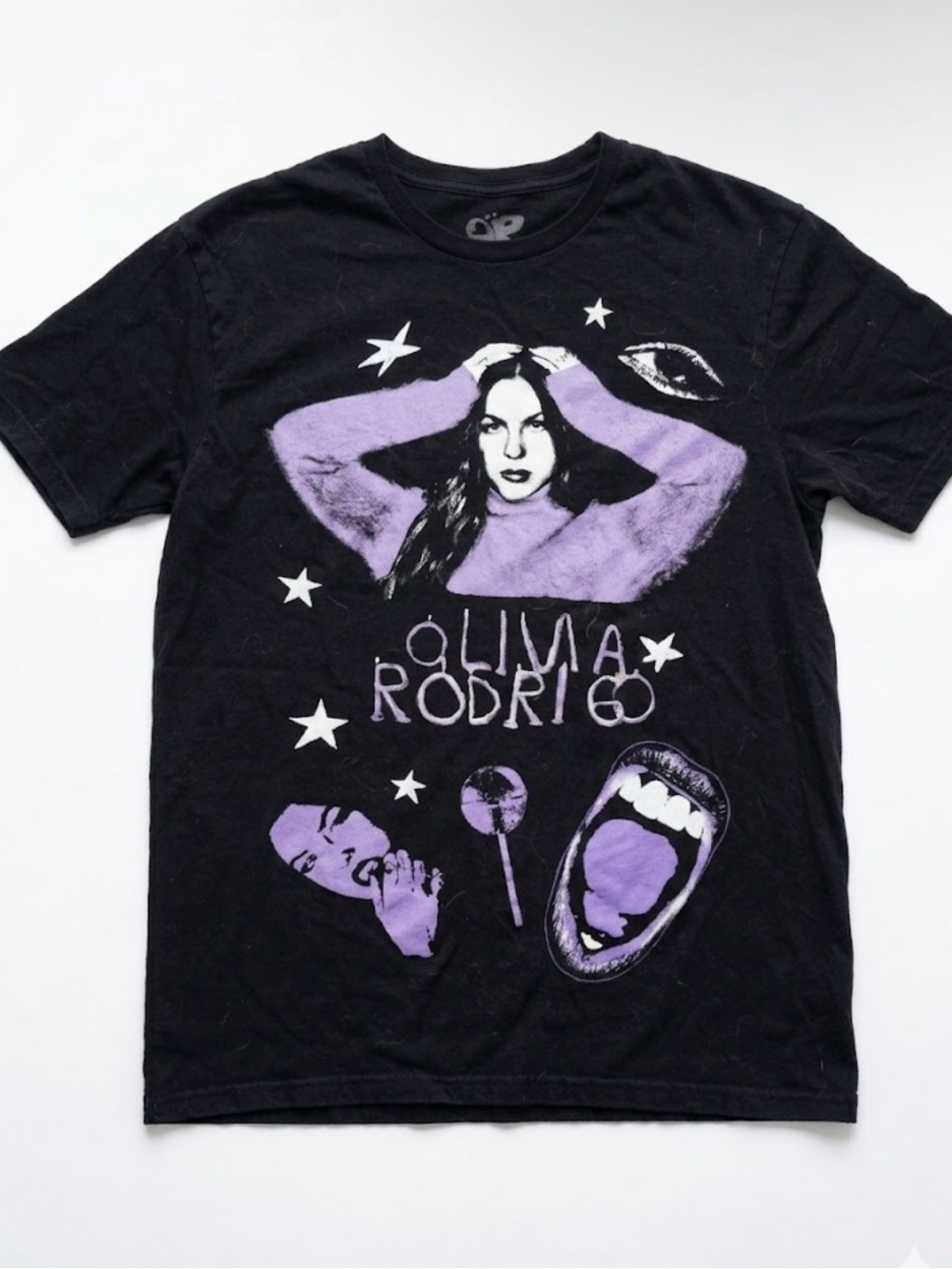Olivia Rodrigo Concert Graphic Tee Band Edgy Streetwear Pop Punk Women’s Medium
